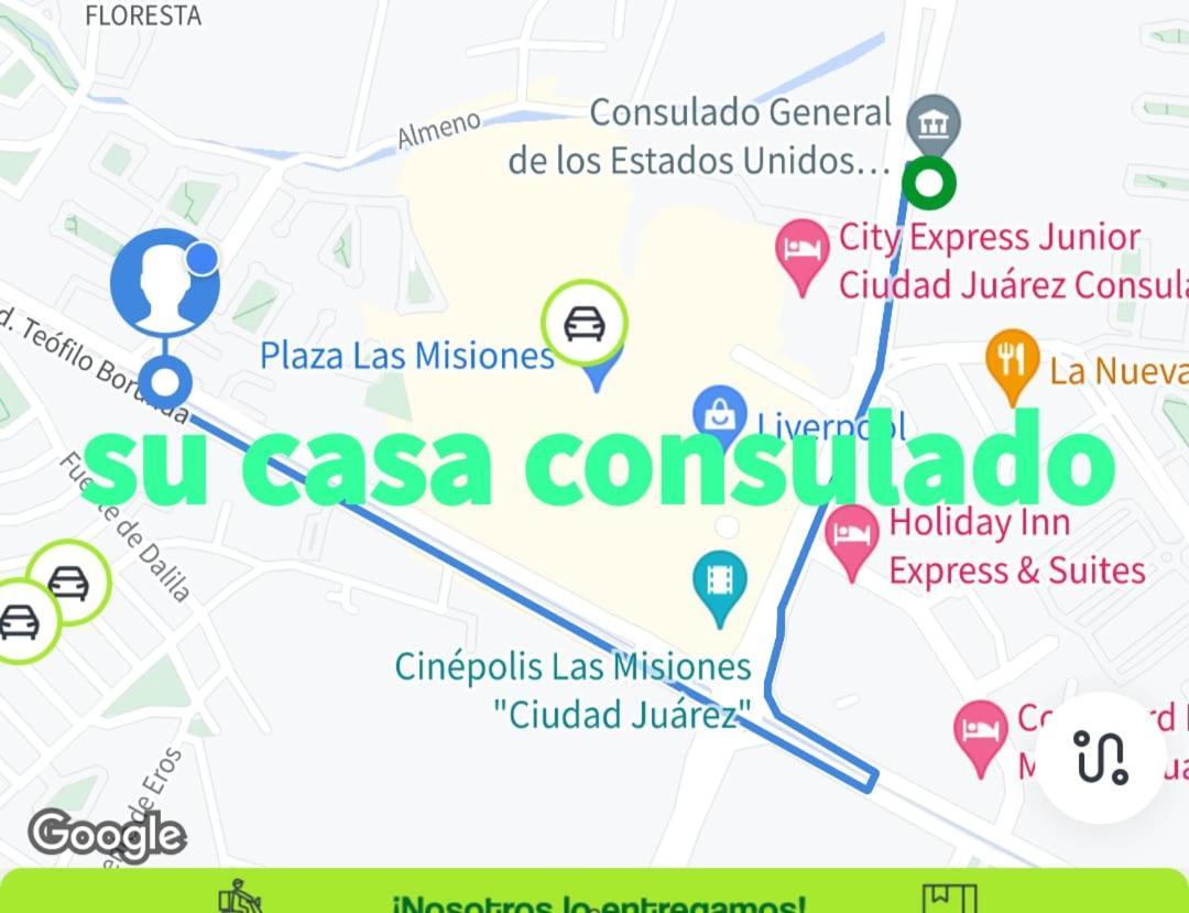 شقة Casa Consulado سيوداد خواريز المظهر الخارجي الصورة